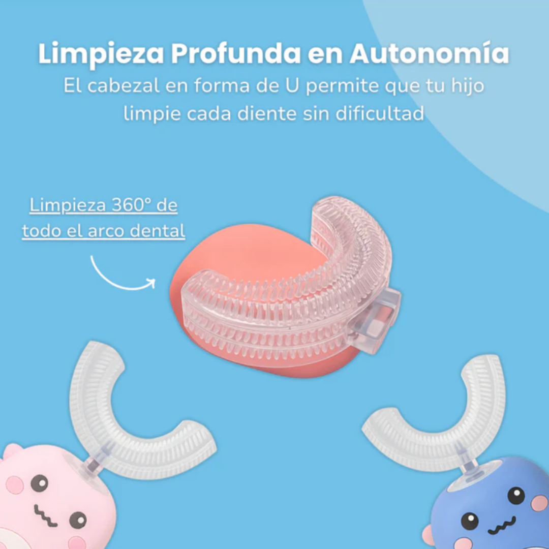 DinoClean 360° | El Cepillo Original en Forma de U