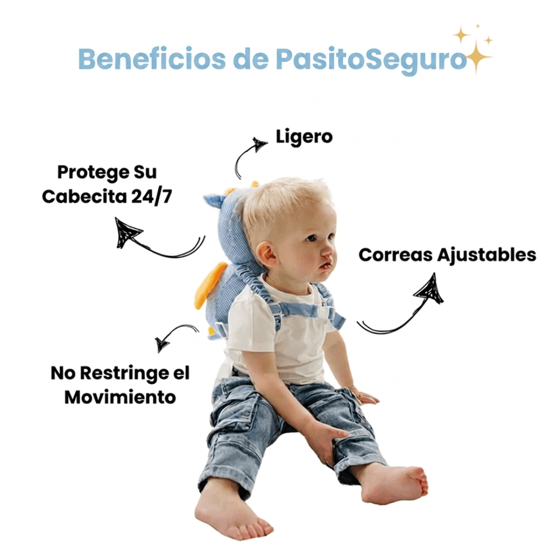 PasitoSeguro | Protector de Cabeza para Bebés