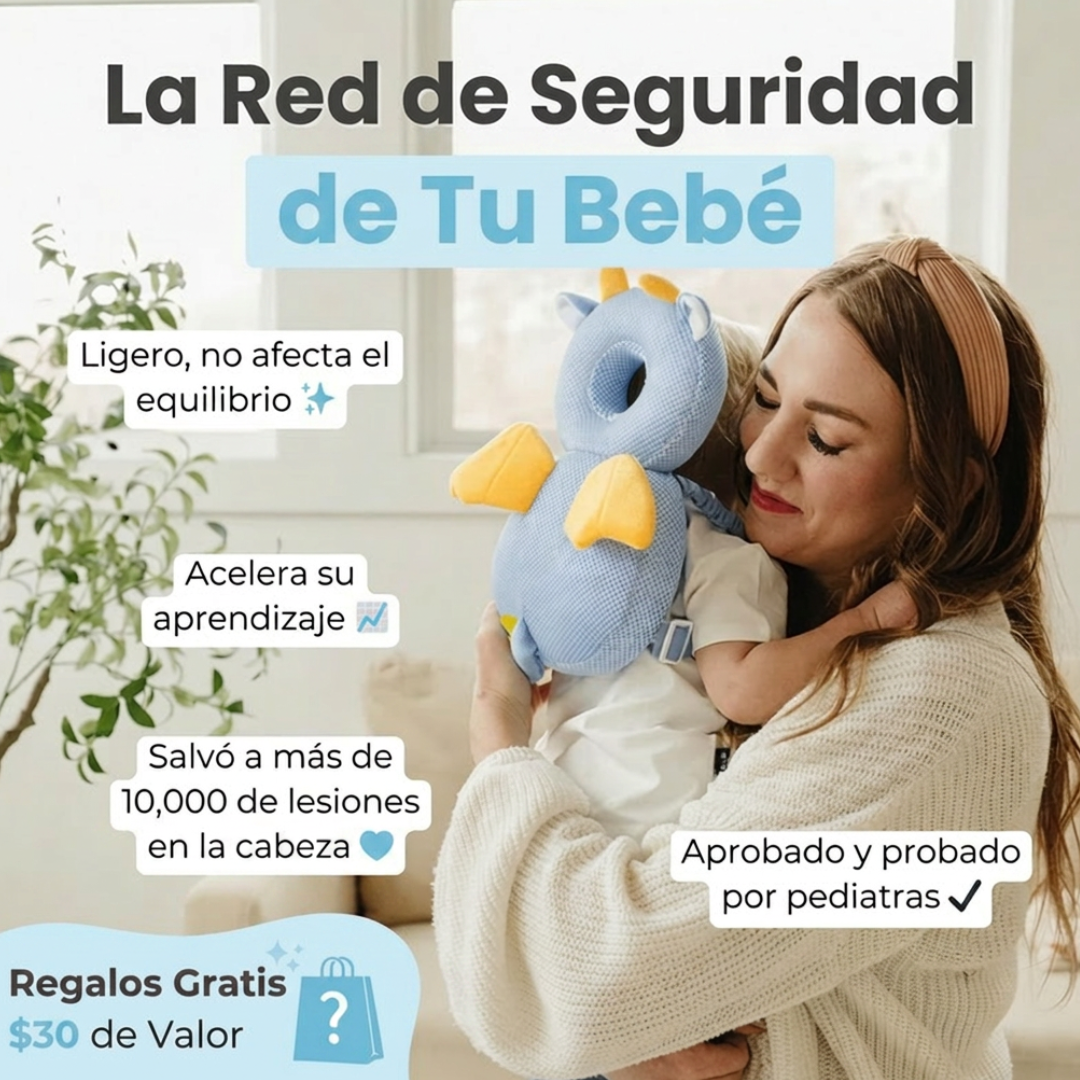 PasitoSeguro | Protector de Cabeza para Bebés